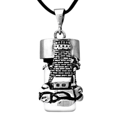 Lighthouse Ash Urn Necklace